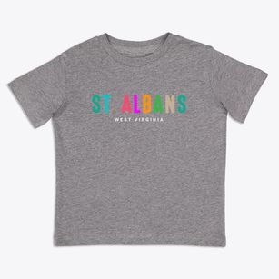 St. Albans West Virginia Color Pop Toddler T-Shirt
