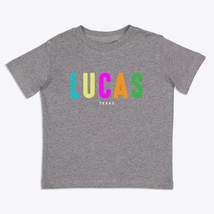 Lucas Texas Color Pop Toddler T-Shirt