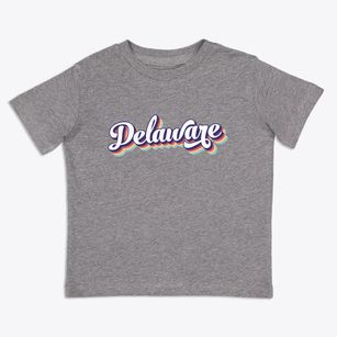 Delaware Retro Candy Vibes Toddler T-Shirt