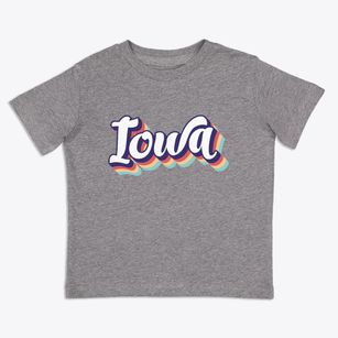  Iowa Retro Candy Vibes Toddler T-Shirt