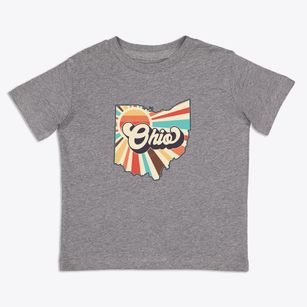  Ohio Retro Art Toddler T-Shirt