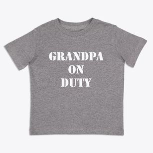   Grandpa On Duty Toddler T-Shirt