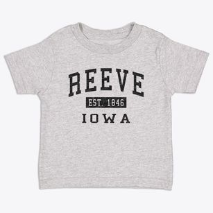 Reeve Iowa Classic Established Toddler T-Shirt