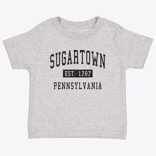 Sugartown Pennsylvania Classic Established Toddler T-Shirt