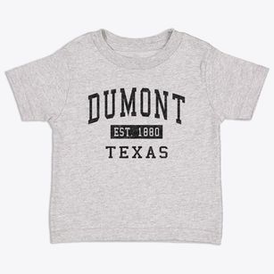 Dumont Texas Classic Established Toddler T-Shirt