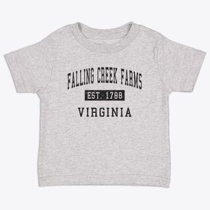Falling Creek Farms Virginia Classic Established Toddler T-Shirt