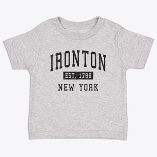 Ironton New York Classic Established Toddler T-Shirt