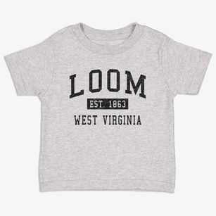 Loom West Virginia Classic Established Toddler T-Shirt