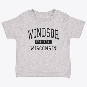 Windsor Wisconsin Classic Established Toddler T-Shirt