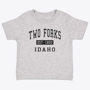Two Forks Idaho Classic Established Toddler T-Shirt
