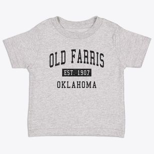 Old Farris Oklahoma Classic Established Toddler T-Shirt