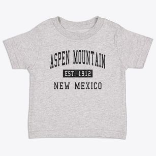 Aspen Mountain New Mexico Classic Established Toddler T-Shirt