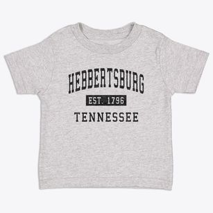 Hebbertsburg Tennessee Classic Established Toddler T-Shirt