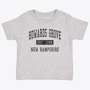 Howards Grove New Hampshire Classic Established Toddler T-Shirt