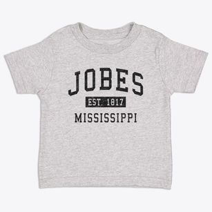 Jobes Mississippi Classic Established Toddler T-Shirt