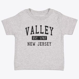 Valley New Jersey Classic Established Toddler T-Shirt