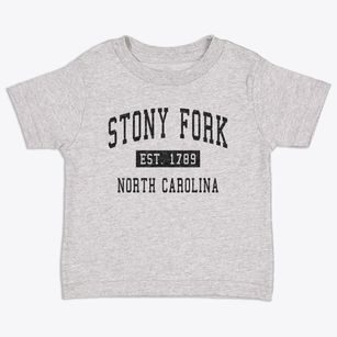 Stony Fork North Carolina Classic Established Toddler T-Shirt