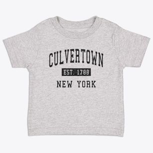 Culvertown New York Classic Established Toddler T-Shirt