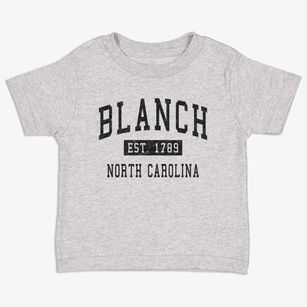 Blanch North Carolina Classic Established Toddler T-Shirt