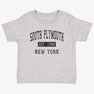South Plymouth New York Classic Established Toddler T-Shirt