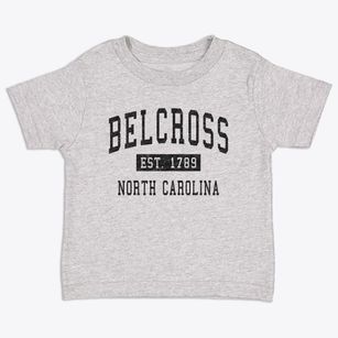 Belcross North Carolina Classic Established Toddler T-Shirt