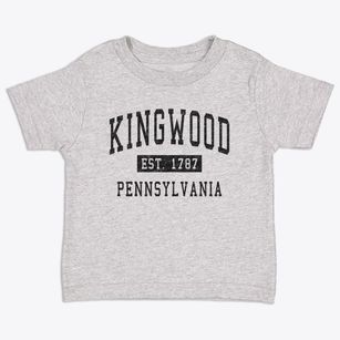 Kingwood Pennsylvania Classic Established Toddler T-Shirt