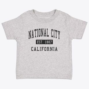 National City California Classic Established Toddler T-Shirt