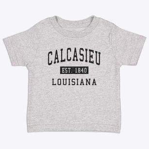 Calcasieu Louisiana Classic Established Toddler T-Shirt