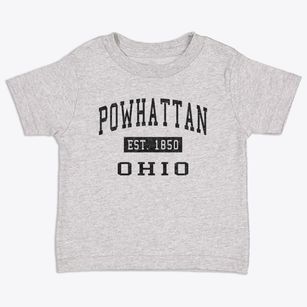 Powhattan Ohio Classic Established Toddler T-Shirt