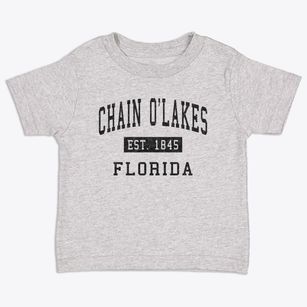Chain O'lakes Florida Classic Established Toddler T-Shirt