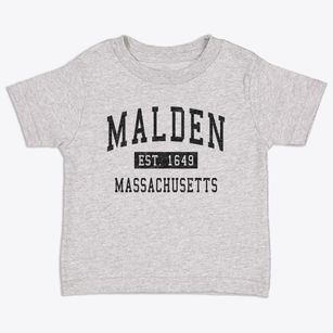 Malden Massachusetts Classic Established Toddler T-Shirt