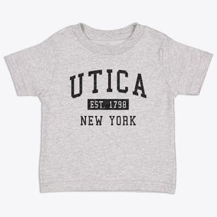 Utica New York Classic Established Toddler T-Shirt