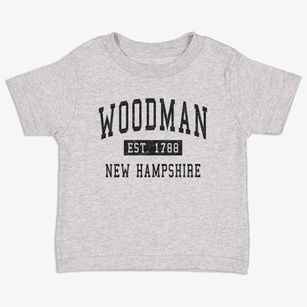 Woodman New Hampshire Classic Established Toddler T-Shirt