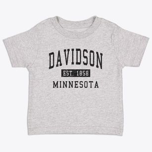 Davidson Minnesota Classic Established Toddler T-Shirt