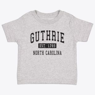 Guthrie North Carolina Classic Established Toddler T-Shirt