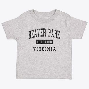 Beaver Park Virginia Classic Established Toddler T-Shirt
