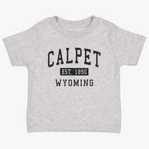 Calpet Wyoming Classic Established Toddler T-Shirt