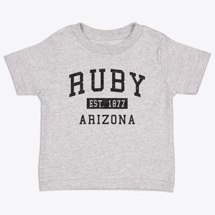 Ruby Arizona Classic Established Toddler T-Shirt