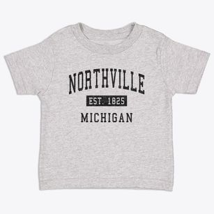 Northville Michigan Classic Established Toddler T-Shirt