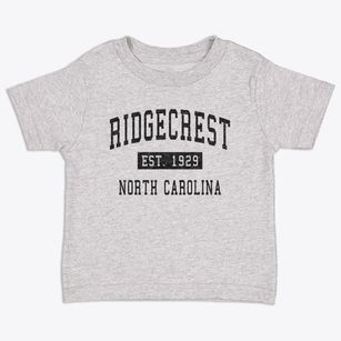 Ridgecrest North Carolina Classic Established Toddler T-Shirt