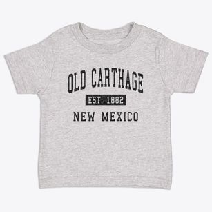 Old Carthage New Mexico Classic Established Toddler T-Shirt