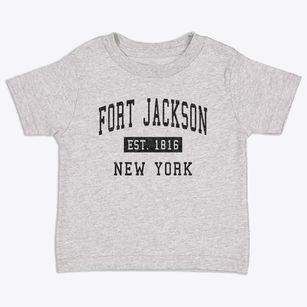 Fort Jackson New York Classic Established Toddler T-Shirt