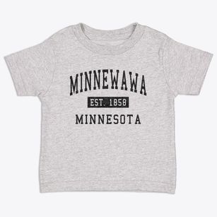 Minnewawa Minnesota Classic Established Toddler T-Shirt