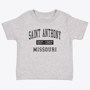 Saint Anthony Missouri Classic Established Toddler T-Shirt