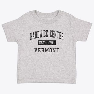 Hardwick Center Vermont Classic Established Toddler T-Shirt