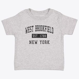 West Brookfield New York Classic Established Toddler T-Shirt