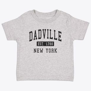 Dadville New York Classic Established Toddler T-Shirt