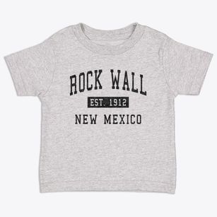 Rock Wall New Mexico Classic Established Toddler T-Shirt