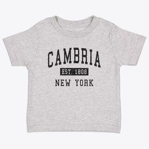 Cambria New York Classic Established Toddler T-Shirt