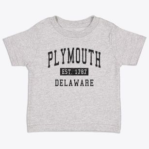 Plymouth Delaware Classic Established Toddler T-Shirt